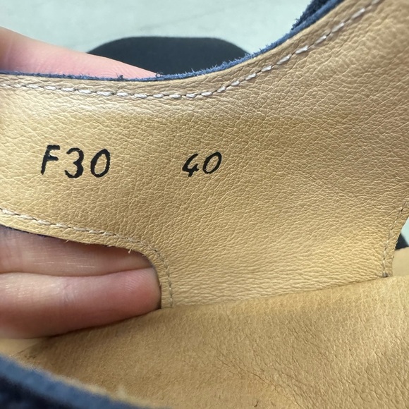 El Naturalista Tulip NF30 Ankle Strap Sandals, Dolce navy blue EU 40 / US 9 - Picture 3 of 10